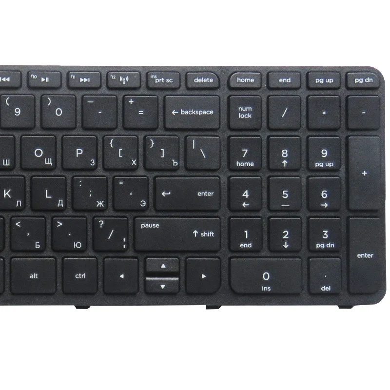 GZEELE RU русской клавиатуры ноутбука для hp pavilion 350 G1 350 G2 355 G1 355 G2 351 G1 356 G2 черный с рамкой