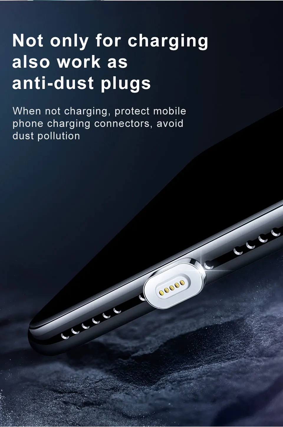 Mcdodo type C Micro USB кабель для быстрой зарядки Android мобильный телефон магнит зарядное устройство для iPhone samsung Xiaomi Магнитный USB кабель