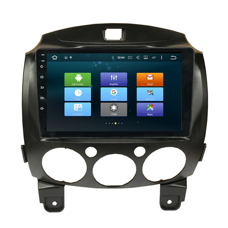 Aoluoya 4 ГБ Оперативная память Восьмиядерный Android 8 0 Автомобильный DVD Радио gps