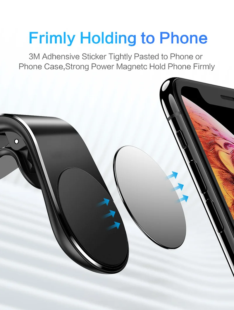 Новый магнитный держатель для телефона Xiaomi mi9 Huawei автомобильный GPS с креплением