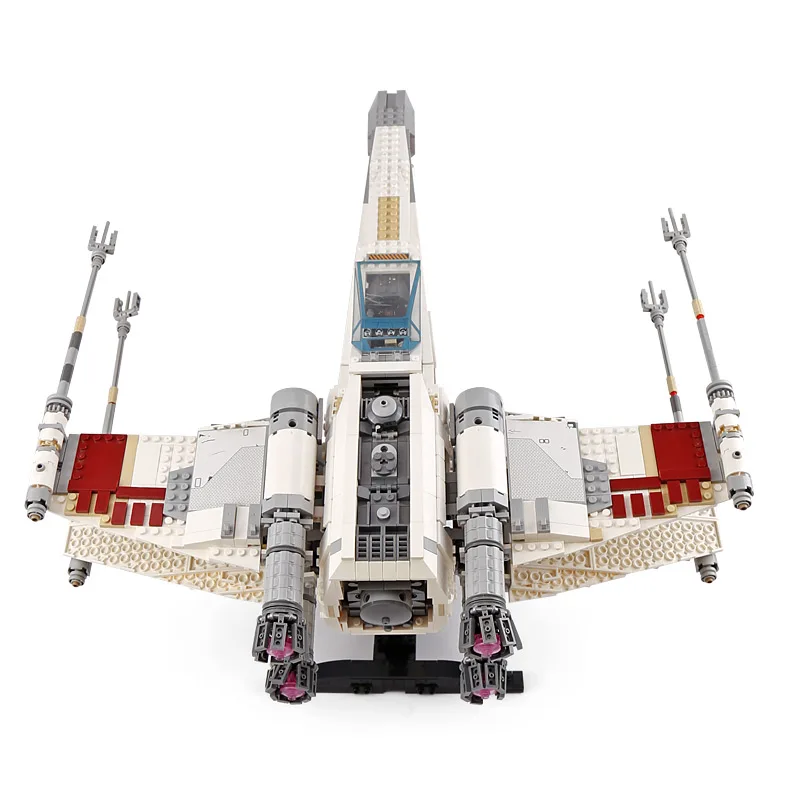05039 Звездный План серии UCS Rebel Red Five X wing модель космического истребителя самолет с 10240 Строительные кирпичи игрушки Совместимые лего подарки