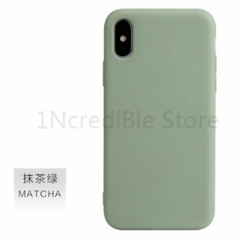 Матовый ТПУ Твердый чехол для задней панели прозрачный силиконовый Matcha Xiaomi Redmi Note
