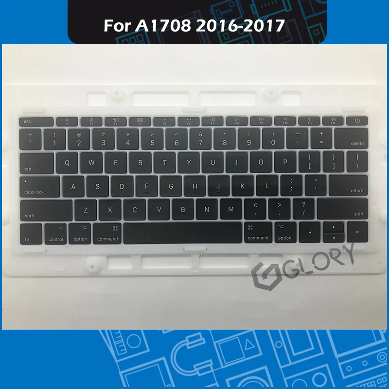 Сменные колпачки для ноутбука макет US Macbook Pro Retina 13 &quotA1708 полный комплект ключей EMC