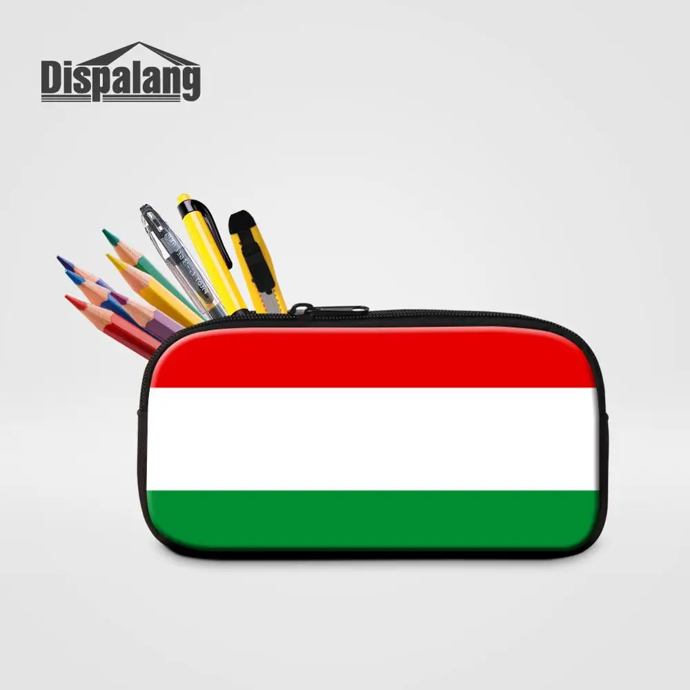 Pencil Case19 Dispalang женские многофункциональные косметички 3D Национальный флаг канцелярские принадлежности Детская гелевая ручка сумка для девочек и мальчиков пеналы для студентов - Цвет: Pencil Case19