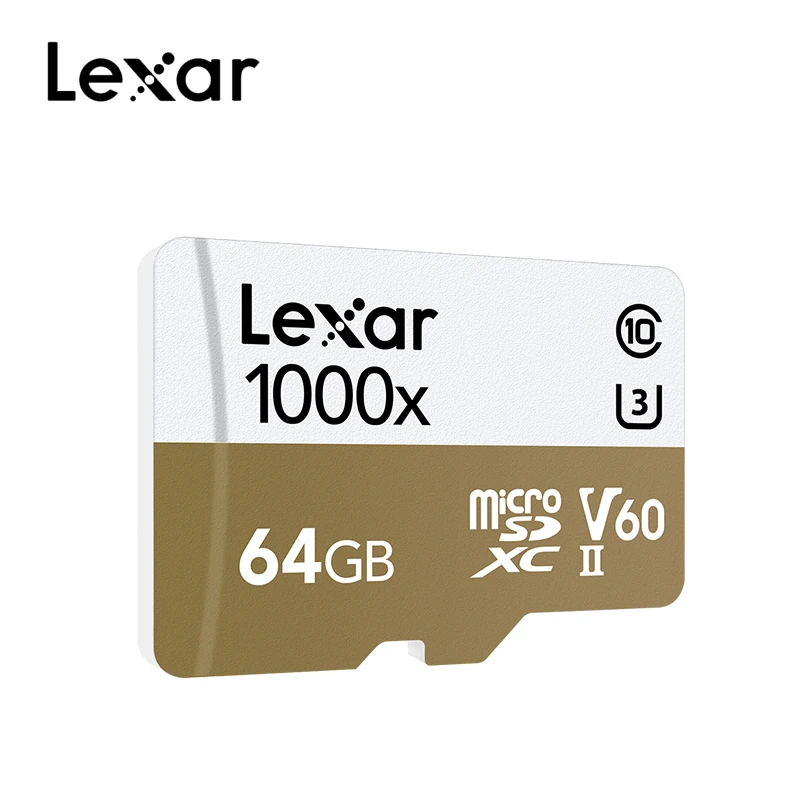 Карта памяти Lexar Micro SD Оригинальная карта 128 ГБ 16 32 U3 Max 150 МБ/с./с 64 класс 10 sd|Карты