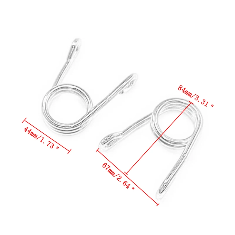 Motorcycle Parts Chrome/Gold Custom Torsion Solo Seat Spring For Chopper Bobber Sportster |