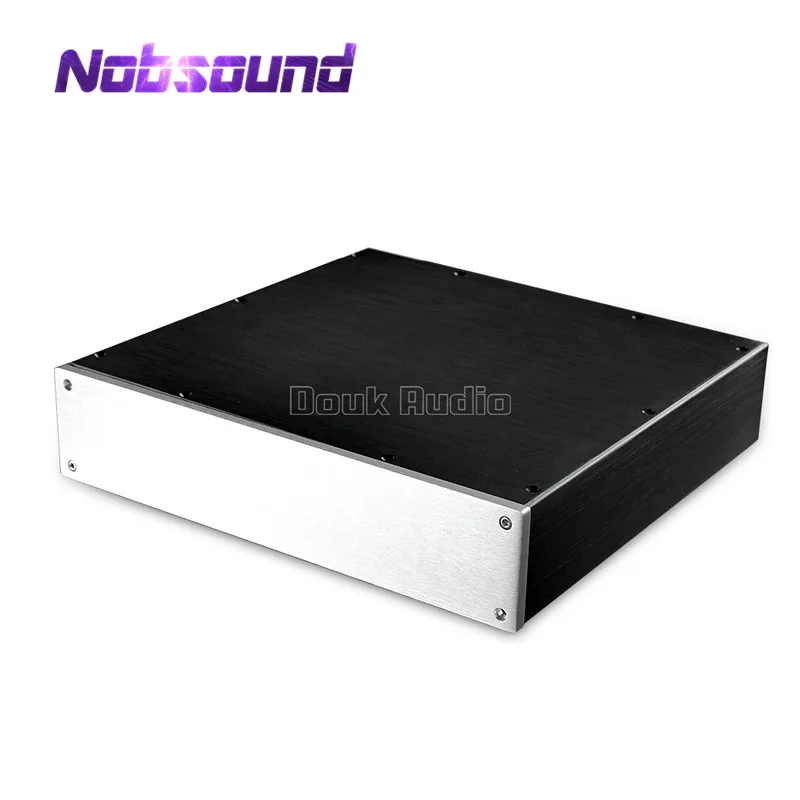 Nobsound Алюминиевый Чехол усилитель шасси DIY преамп корпус наушники/ЦАП
