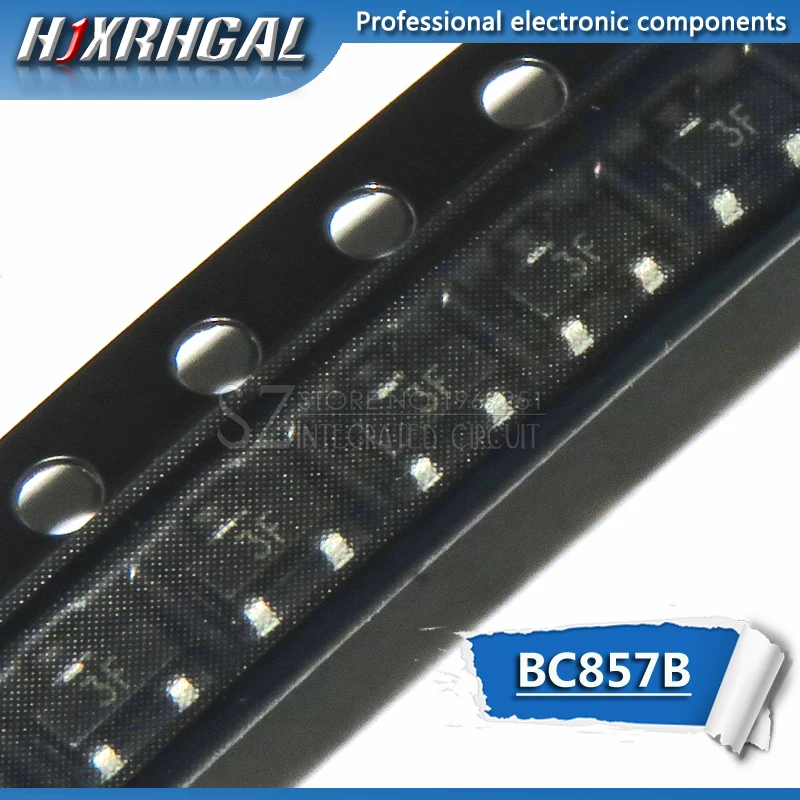 ТРАНЗИСТОР BC857B SOT23 BC857 SOT SMD 23 3 3F 5 шт.|Интегральные схемы| |