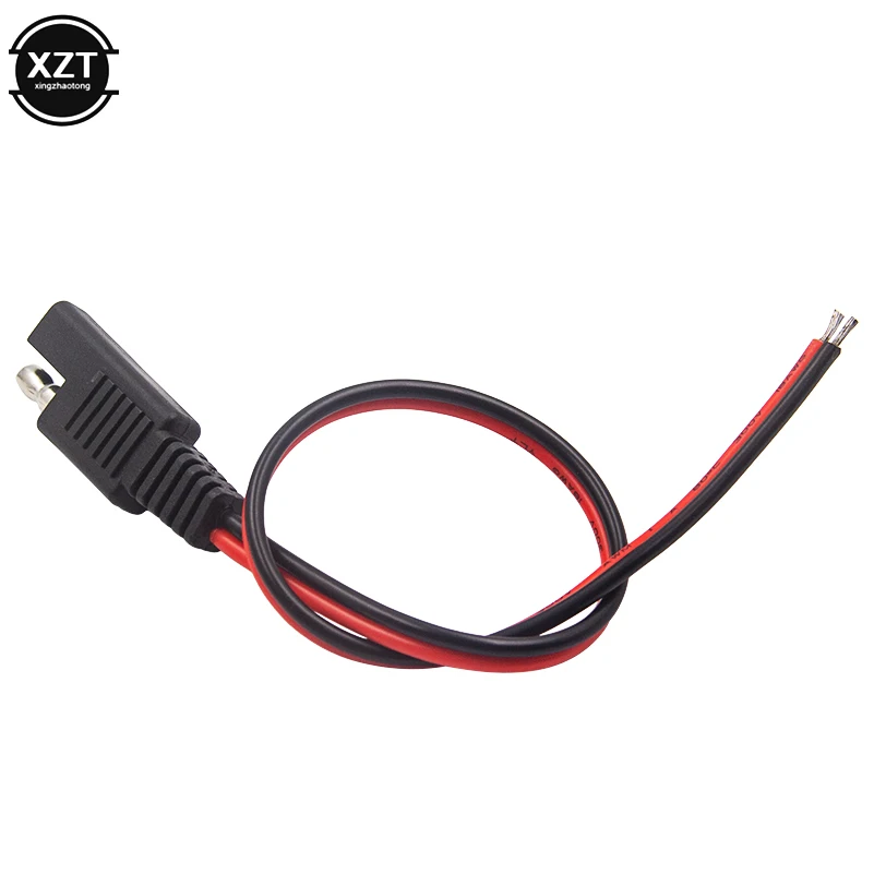 1 шт. 30 см DIY Автомобильный Удлинительный кабель SAE 10A 18AWG 2 контактный с разъемом