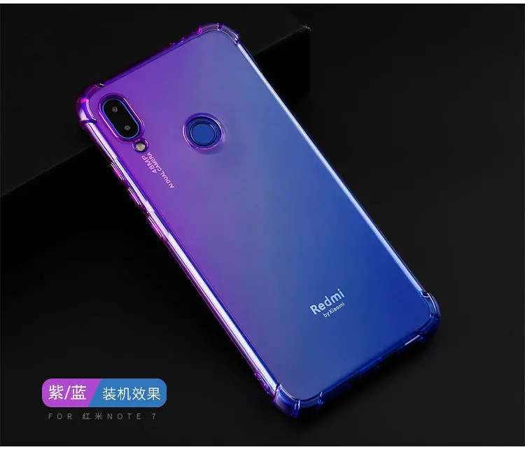 Чехол для Xiaomi Redmi Note 7. Ультратонкий Мягкий силиконовый чехол из ТПУ с рисунком