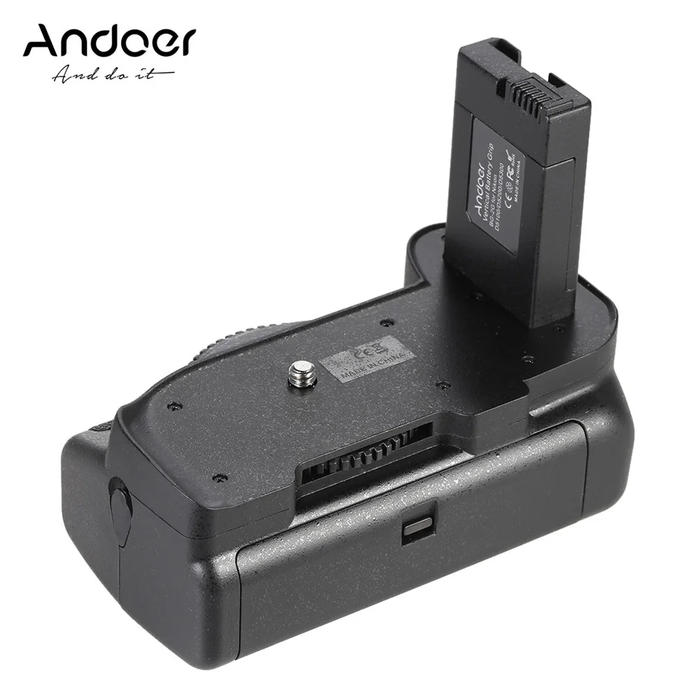 Andoer BG-2G вертикальный Батарейный держатель для Nikon D5100 D5200 D5300 DSLR камера EN-EL 14 батарея
