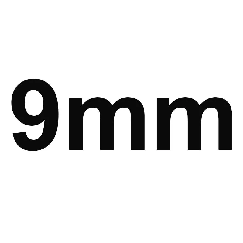 9mm 1 Игла для шитья+ 10 пластиковых маркеров, крючки для вязания крючком из алюминиевого сплава, иглы для вязания, инструмент для шитья - Цвет: 9mm