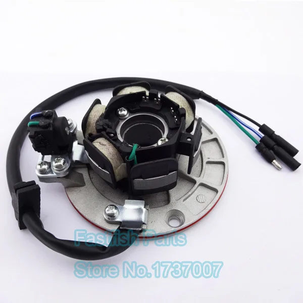 Магнитный статор YX140/150/160 без светильник Ки для YX 140cc 150cc 160cc велосипедов
