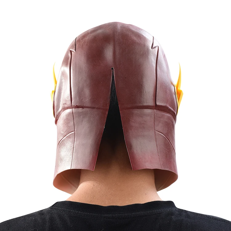 Флэш-фотография косплей Хэллоуин полноголовая латексная маска DC коллекционные