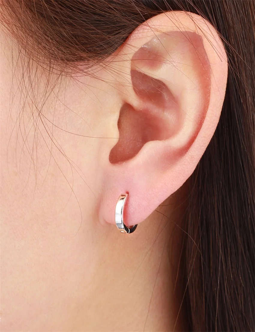 Серьги кольца женские/мужские/Детские из серебра 925 пробы|small hoop earrings|hoop earrings for