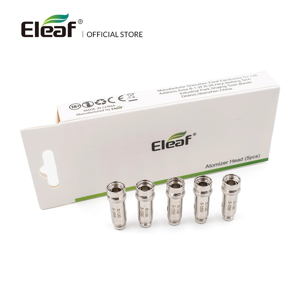 5/10 шт Оригинальный Eleaf ID 1.2ohm головы одной Кан Тал катушки сменная катушка для iCard