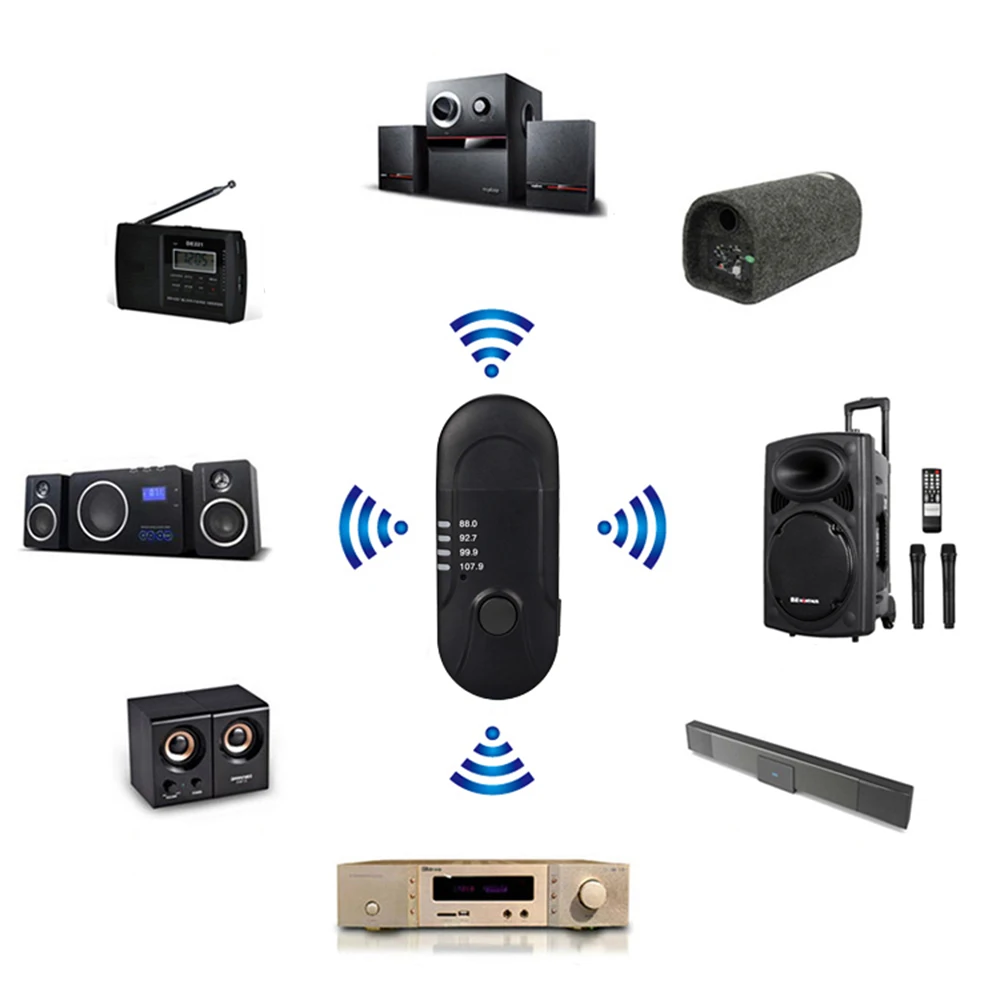Bluetooth приемник беспроводной USB AUX аудио адаптер для автомобильного MP3 плеера