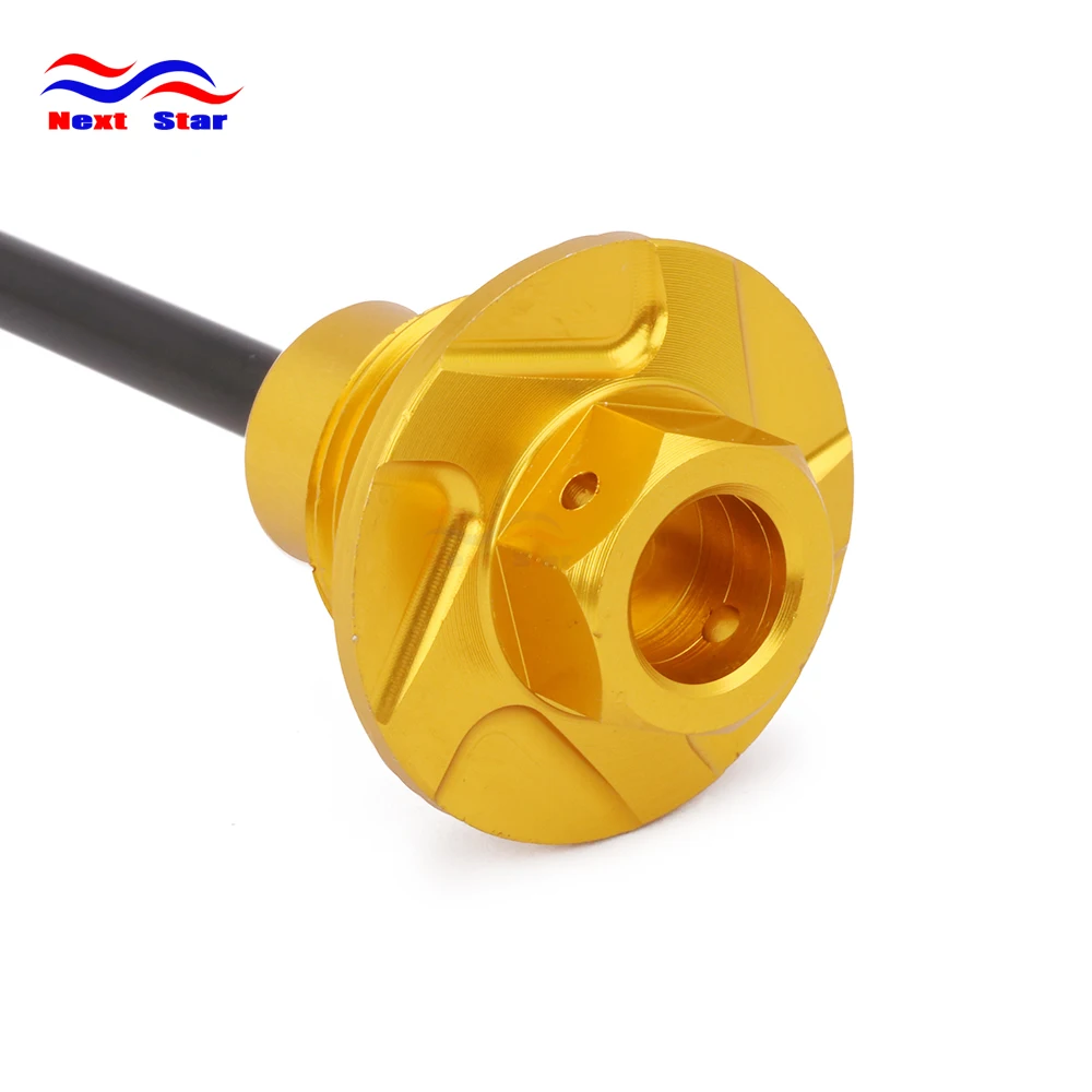 Картридж масляный для мотоцикла CNC Dip Stick Kawasaki Suzuki DVX400 04-08 KFX400 2003-2006 Quadsport Z400 LTZ400