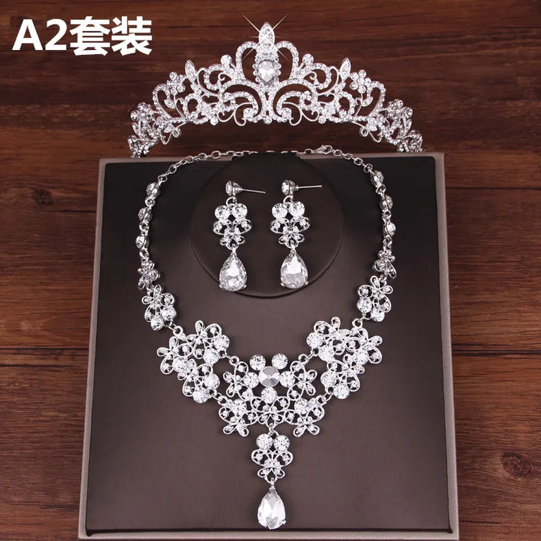 Moda Crystal Clear Joias Nupcial Do Casamento definder Mulheres Pageant Prom Acessorios de Noiva Tiara | Украшения и аксессуары