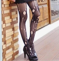 latest sale women lady sexy hole hollow stockings high elastic tights black hosiery female pantyhose long stockings