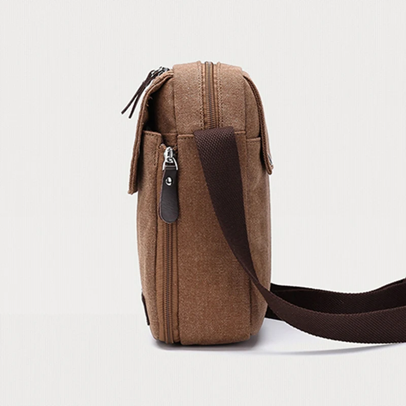 Дорожная холщовая сумка на плечо повседневный тоут через молнии сумочка