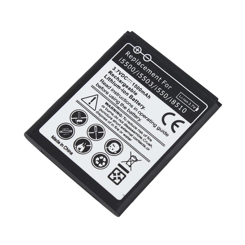Аккумуляторы AB474350BU для Samsung Galaxy 5 i5500 B7722 Europa i5503 i550 i8510 сменные 1500 мАч|batteries