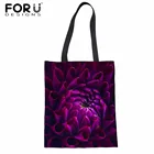 Женская сумка-тоут с цветочным принтом, для девочек-подростков