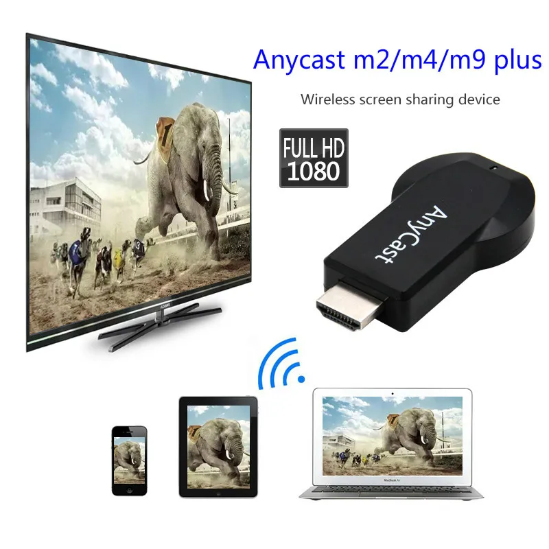 Anycast m2/m4/m9 plus зеркальное отображение нескольких тв стиков адаптер мини ПК Android HDMI