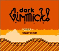 dark gimmick game cartridge for nesfc console