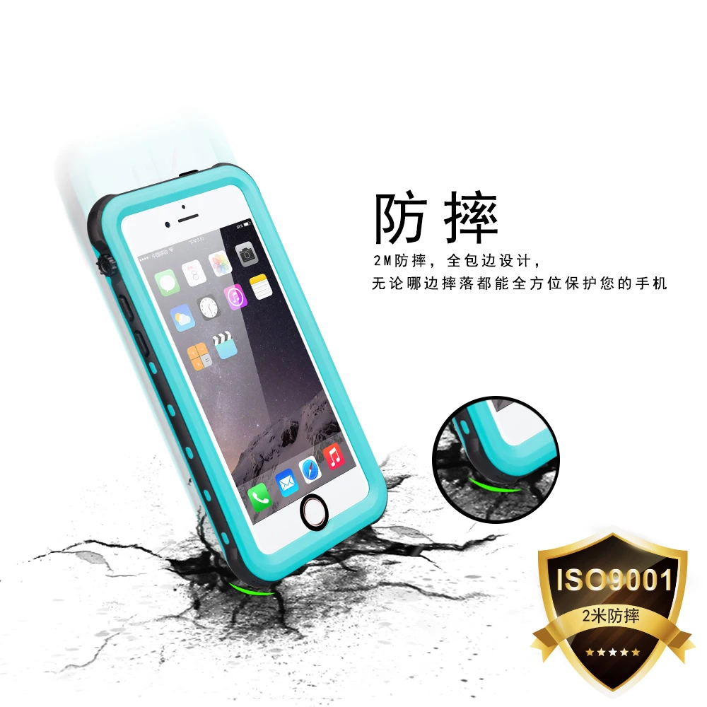 Водонепроницаемый чехол для IPhone 6 Plus, SE, 5S, 5g,, RedPepper, Dot, серия IP68, для дайвинга, под водой, PC, TPU, чехол для IPhone 7, 8 Plus