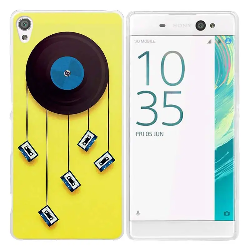 13 Винтажный чехол для sony Xperia XA XA1 X XZ Z5 Z1 Z2 Z3 M4 Aqua M5 E4 E5, жесткий пластиковый прозрачный чехол, модная видеолента Gameboy - Цвет: 13