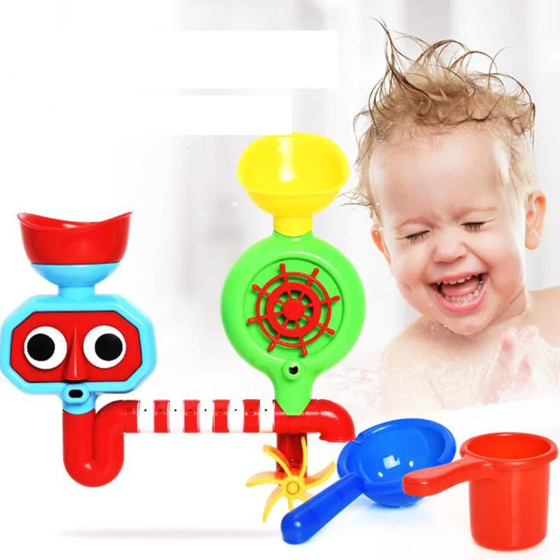 Мультяшная игрушка для игры в воду детский душ забавная креативная с героями