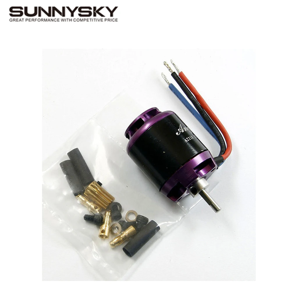 1 шт. Sunnysky A2218 3 S 2000KV 3950KV 12 T бесщеточный двигатель для Trex 400 450 размер RC вертолет|motor