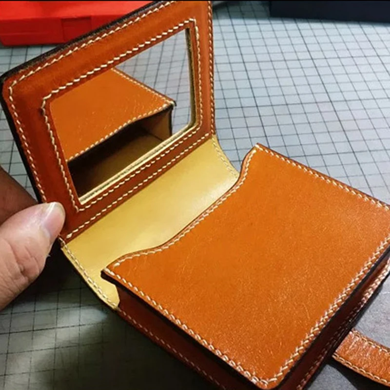 1 комплект 10 8*9*3 см акриловый шаблон для трафарета DIY кожа ручной косметичка