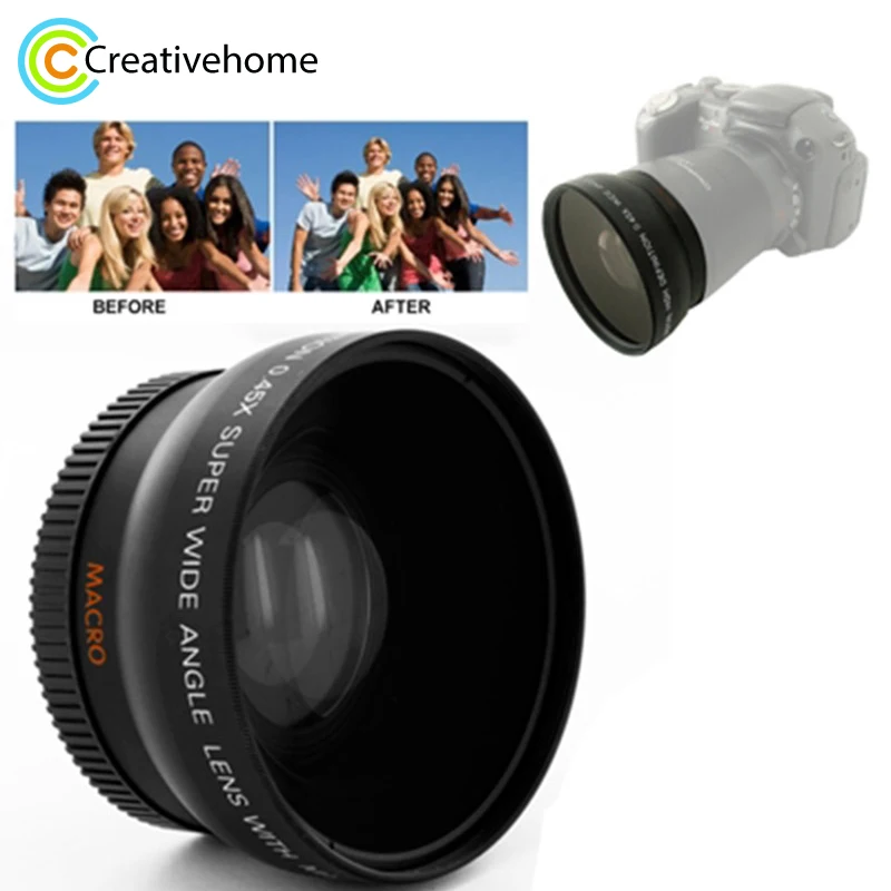 Фирменная Новинка 0 45X52 мм Широкий формат объектив с макро для Nikon Coolpix