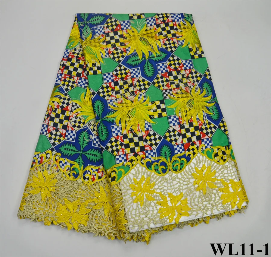 WL11 Цветочная вышивка Нигерия Высокое качество Африканский шнур бисером PeachTurkey