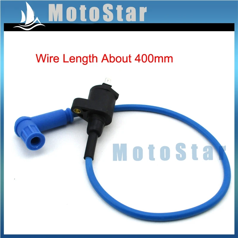Синяя Катушка зажигания для 50cc 70cc 90cc 110cc 125cc 140cc 150cc 160cc велосипед грязи SSR YCF GPX Pitsterpro