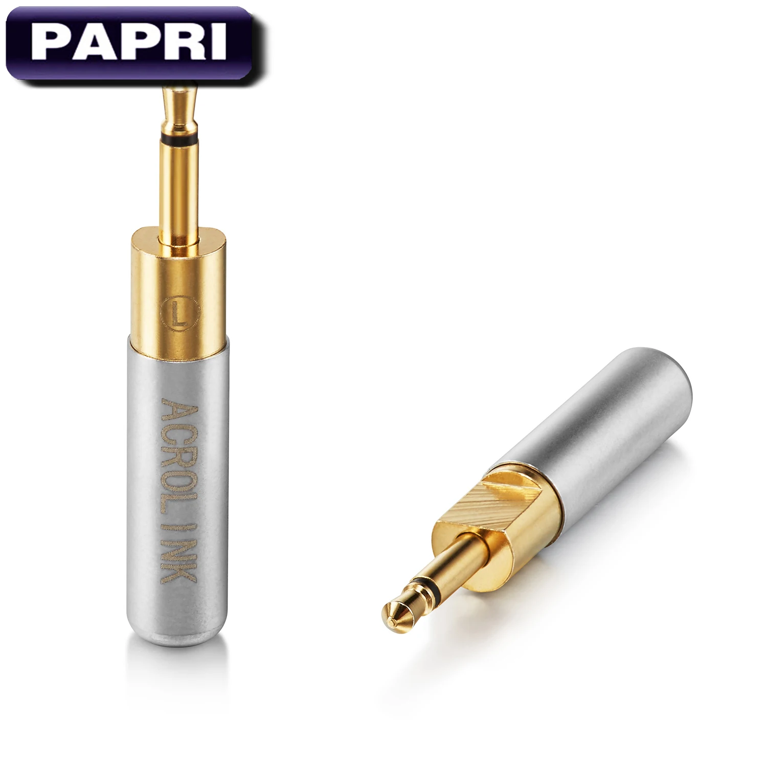 PAPRI Hi Fi 0 78 мм штекер наушников 3 5 разъем моно DIY обновление Поддержка HD598 HD700 HD800 ели