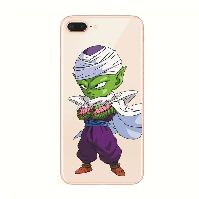 TPU Kulia горячая Распродажа Dragon Ball Z Goku Силиконовый ТПУ Прозрачный чехол для телефона чехол для iPhone 8 5S SE 5C 6 6s 7 7Plus X - Цвет: TPU