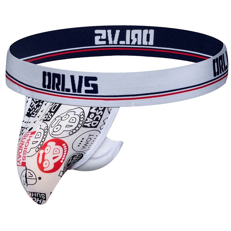 ORLVS бренд сексуальный для гея бандаж мужские стринги трусы Cueca Танга эротические