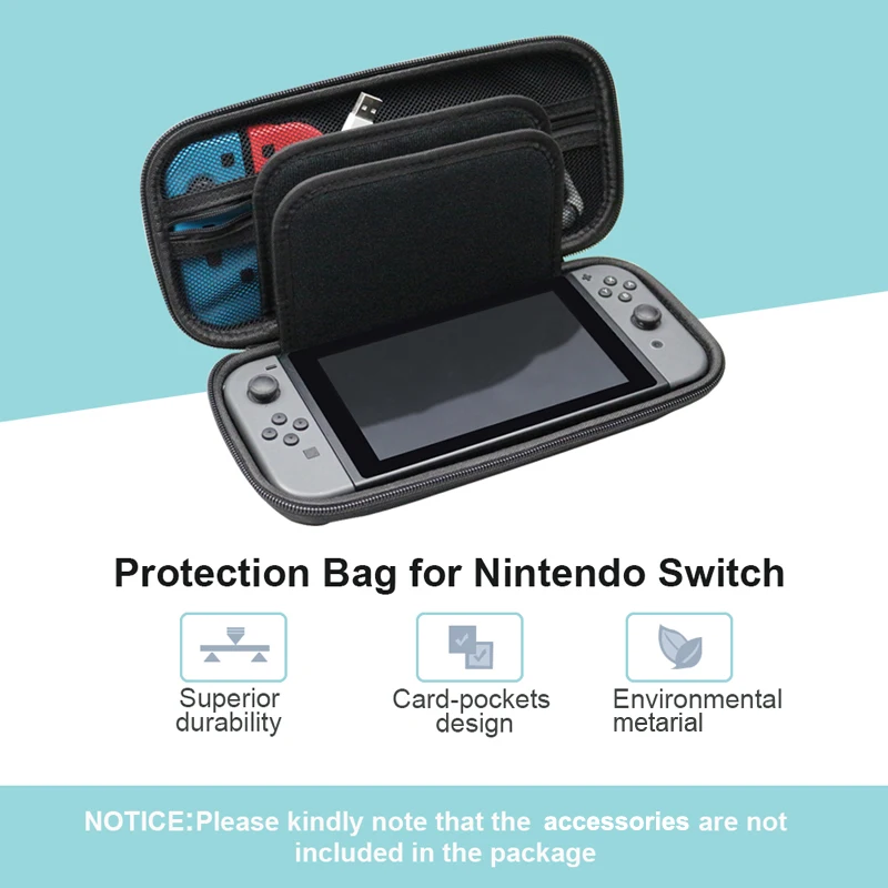 Портативный жесткий чехол для консоли Nintendo Switch прочный Чехол Nitend аксессуаров NS