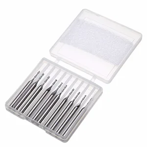 Спиральная фреза из вольфрамовой стали, 10 шт.компл., 18 дюйма, 1 мм