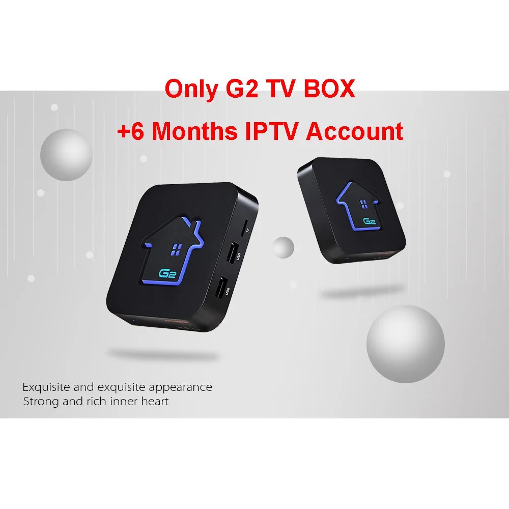 add 6 months iptv GTMEDIA G2 S905W Android 7,1 Smart Tv Box медиаплеер 2G ram 16G rom Италия Германия RU встроенный Wifi 4K 2K HD 2,4G Wifi телеприставка - Цвет: add 6 months iptv