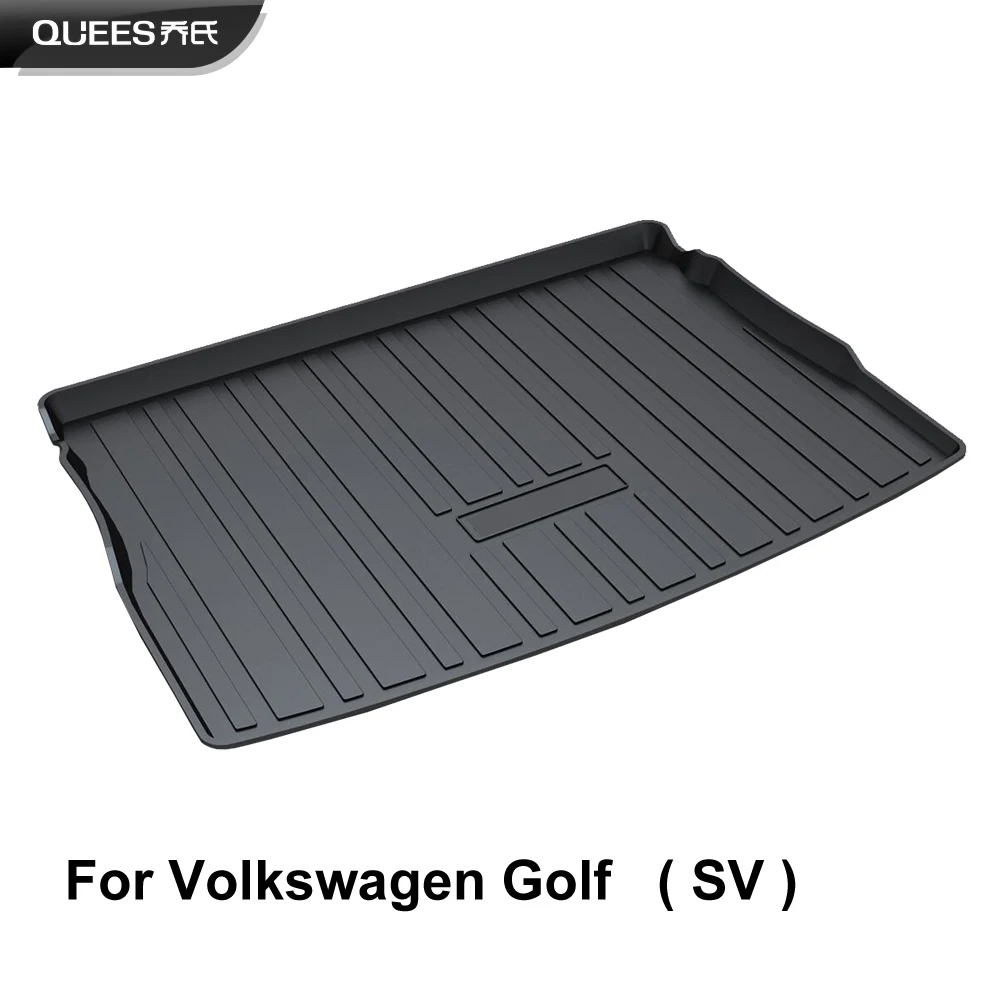 QUEES коврик для подноса под заказ Volkswagen Golf Sportsvan SV Mk7 2014 2015 2016 2017 2018| |