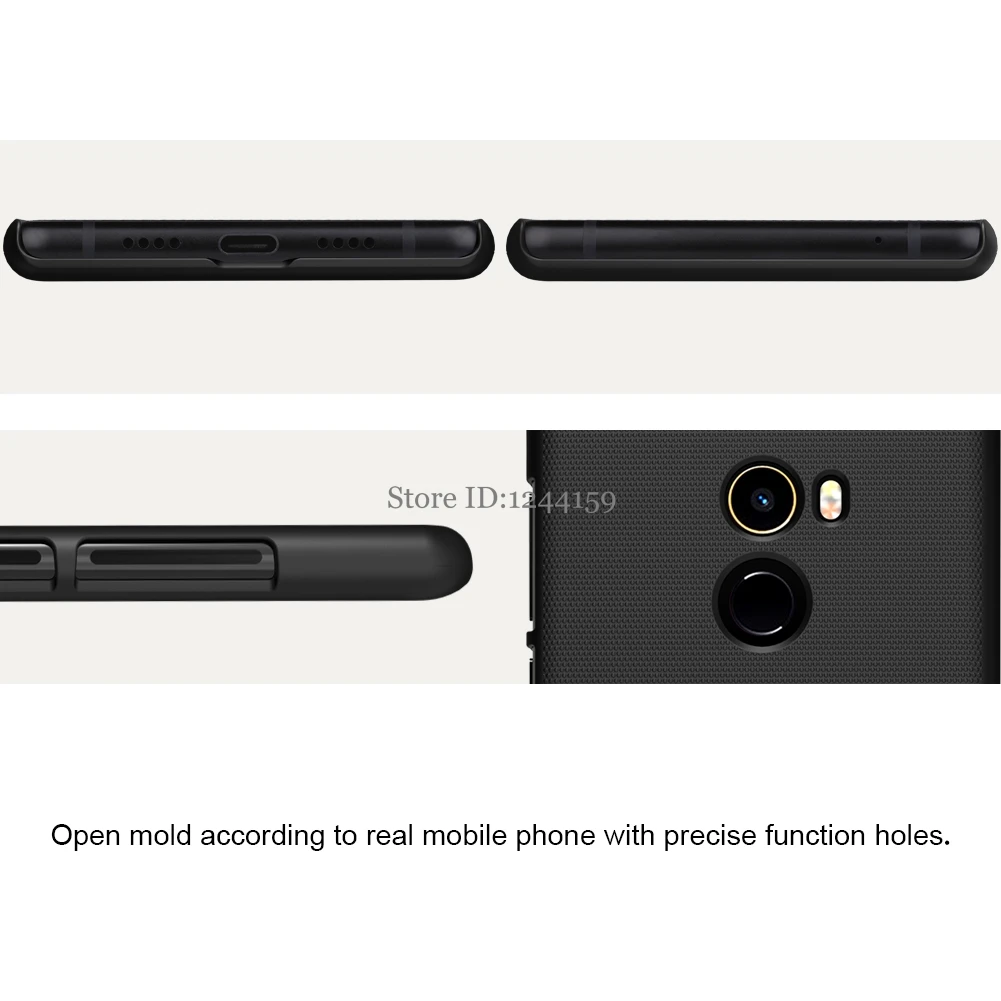 Чехол для Xiaomi Mi Mix 2 чехол Nillkin 2S матовый чехол-накладка из поликарбоната с