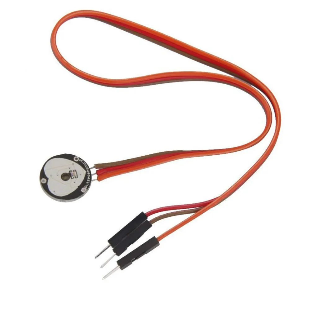 Pulsesensor Heart Rate Beat Pulse Sensor Module Amplifier for Arduino Raspberry Pi Open Source with Cable Electronic DIY Tool |