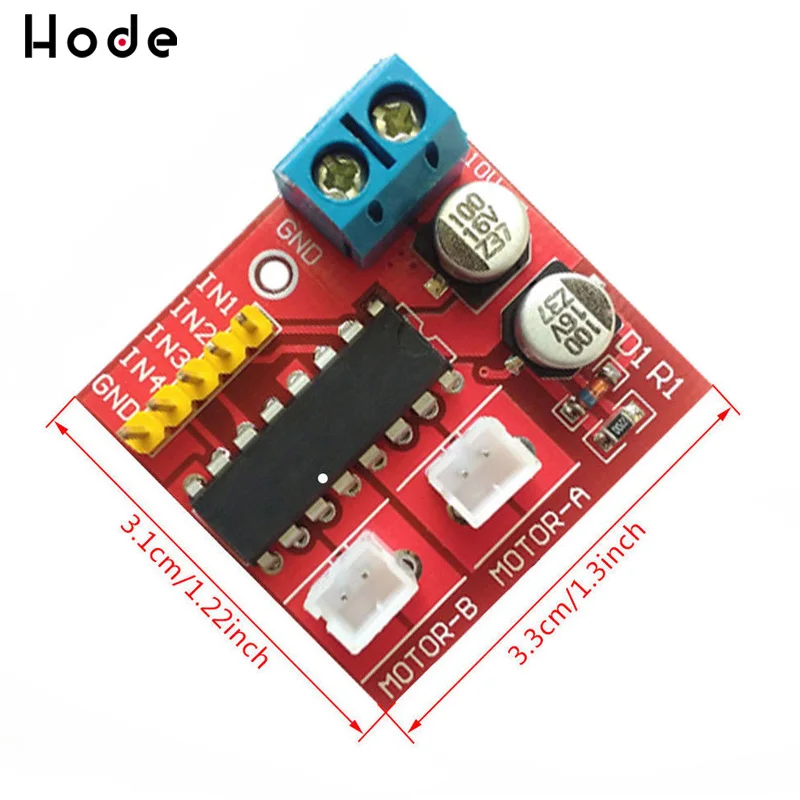 DIY 2.5A мини двухканальный двигатель постоянного тока PWM драйвер Скорость