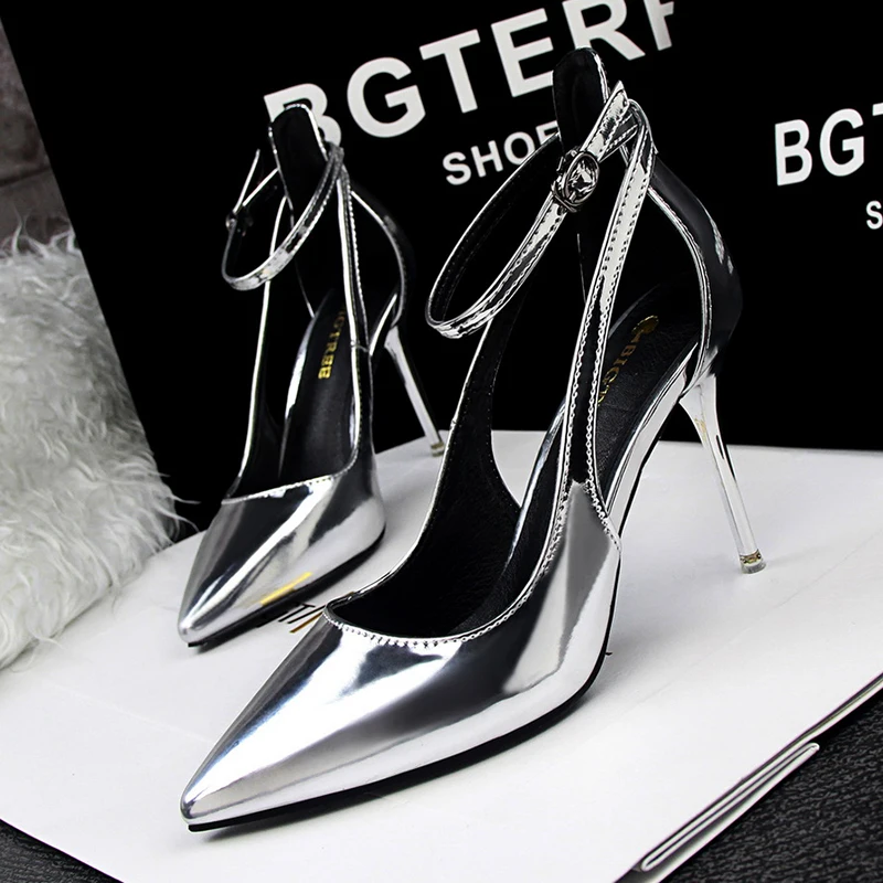 Обувь для вечеринок BIGTREE черные красные туфли на высоком каблуке tacones altos mujer