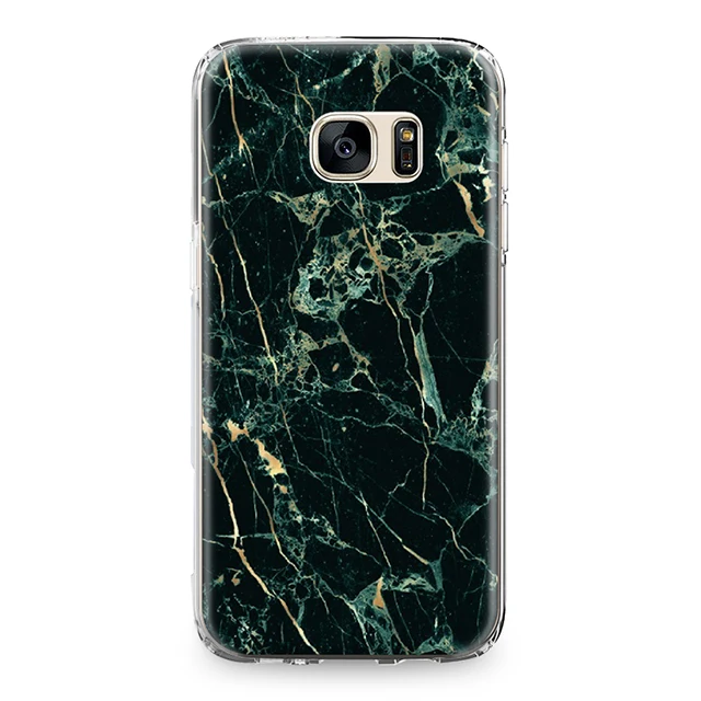 Для samsung Galaxy S5 S6 S7 Edge S8 S9 S10 Plus S10e Note 4 5 8 9 мягкий чехол разноцветный мраморный кожаный силиконовый чехол - Цвет: 3282