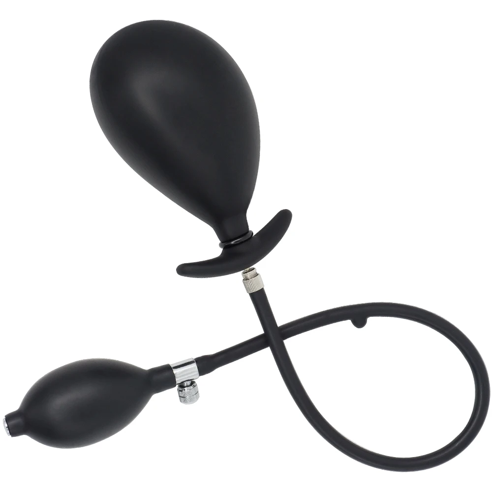 Надувной Анальная пробка силиконовые секс-игрушки для пар массажер простаты